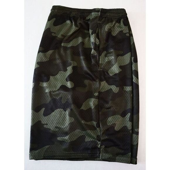 Champion 81622P 407Q88 Men's Sz Medium Camo Ammo Cargo Olive 9" Mesh Shorts - Picture 6 of 7